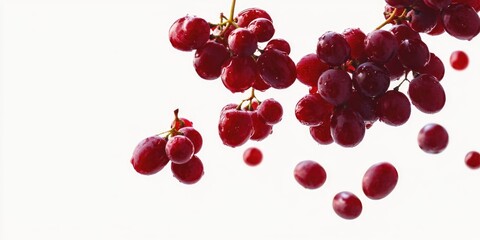 Poster - Red Grapes on Vine