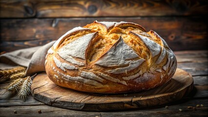 A hearty, homespun loaf with an effortless charm, baked to perfection and boasting a crust that's crispy and golden, with a tender interior that's simply ravishing.