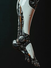 Canvas Print - Robot Leg Close Up