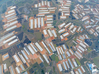 Salt fields in Long Dien town, Ba Ria Vung Tau province, Vietnam