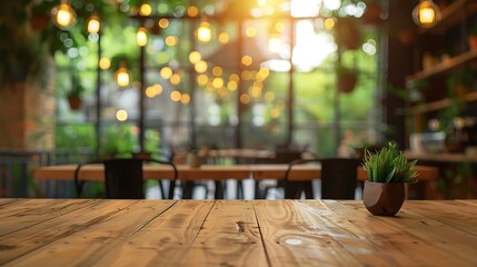 Leinwandbilder - Blurred restaurant or cafe background Tables and chairs in the lobby of restaurant Visitors to restaurant for dinner Cozy bokeh lightening Beautiful bright interior Blurred bokeh basic : Generative AI