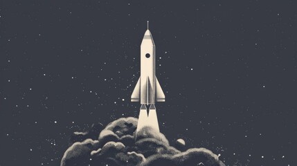 Poster - Imagine a logo for a start-up focusing on space tourism.