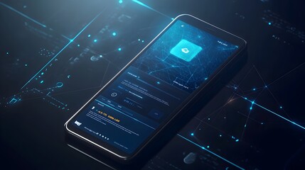 Poster - Customizable Digital Wallet Interface Showcasing Personalized Finance Management