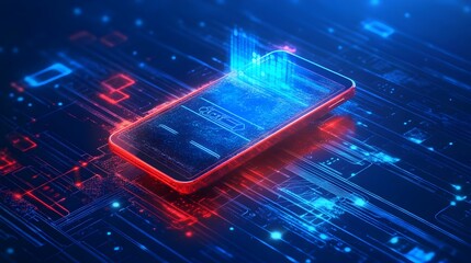 Aufkleber - Digital Wallet Enabling Contactless Payment Transactions for Ease and Speed in Financial Transactions