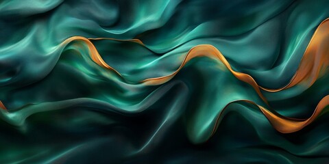 Canvas Print - High-Detail Digital Art of Nature-Inspired Patterns, generative ai