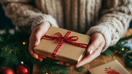 Poster - Person Buying Digital Gift Card Through Mobile Wallet for Modern Gifting Solutions