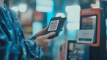 Poster - Seamless Digital Wallet QR Code Payment Transaction
