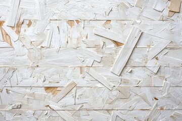 Abstract background of white plywood texture created with generative AI