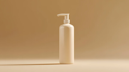 Simple design skin care product bottle