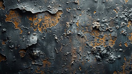Fototapete - Dilapidated Industrial Surface Texture High Resolution : Generative AI