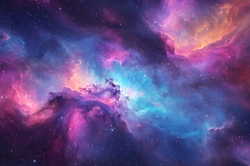 background with space