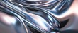 © indyntk - Stunning liquid chrome texture with flowing metallic hues and reflective surfaces creating a dynamic and smooth background for digital art and contemporary designs