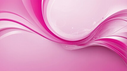 Abstract pink wavy Christmas background with space.