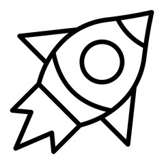 Sticker - Startup Vector Line Icon