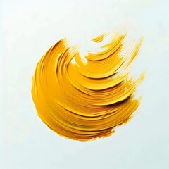 yellow texture paint on a light background, abstract background illustration