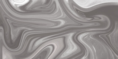 The texture of black and white marble pattern modern style Liquid background. gray marble pattern texture natural background. Paper with soft waves and white fabric liquid metallic art paint texture.