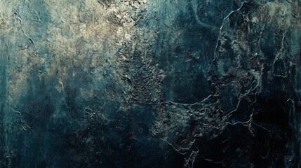 Leinwandbilder - Close-up of a textured abstract background with dark, moody tones and intricate patterns, adding depth and complexity to the visual composition.