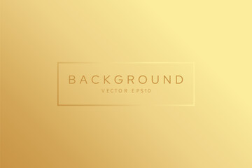 Wall Mural - Luxury golden beige color gradient background, vector design