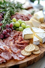 Wall Mural - Gourmet Cheese and Charcuterie Box