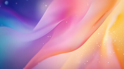 Leinwandbilder - Blurred gradient with multiple colors creating a modern, abstract design 