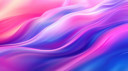 Leinwandbilder - An abstract, multicolored gradient background with a blurred effect, perfect for a landing page or website template design 
