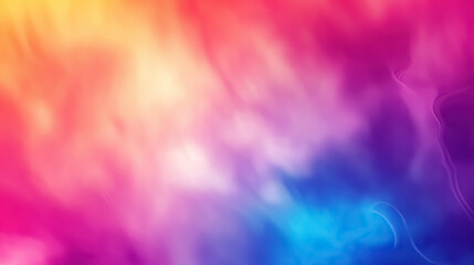 Leinwandbilder - An abstract, multicolored gradient background with a blurred effect, perfect for a landing page or website template design 