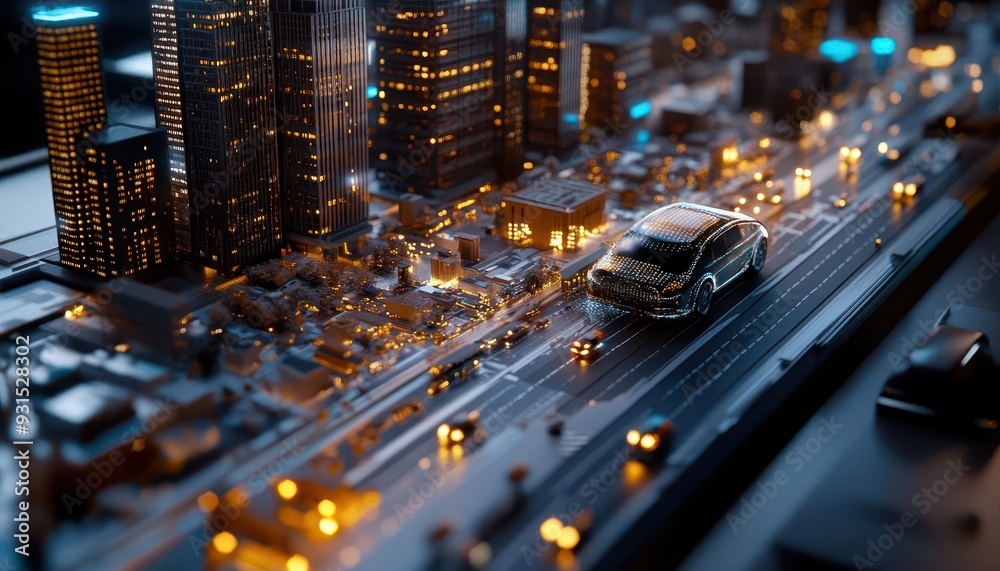 Visualize A Digital Twin Of A Smart City Showing Real Time Traffic