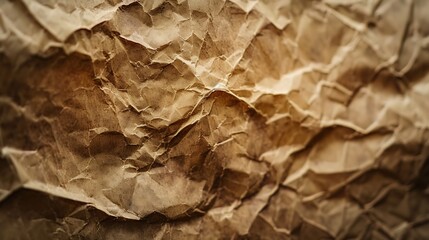 Aufkleber - Old brown paper texture background : Generative AI