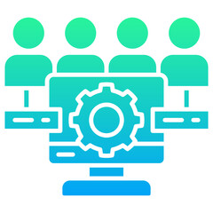 Sticker - Data Sharing Icon