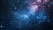 © Ajay - Colorful nebula explosion in deep space with bright stars and cosmic dust clouds.