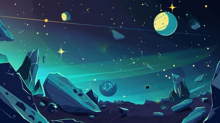 Astronomy_Vector_Starry_Space_backgroundFree