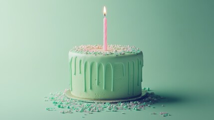 The Birthday Cake Candle