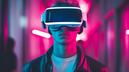 Poster - An advanced entertainment hub with immersive virtual reality experiences