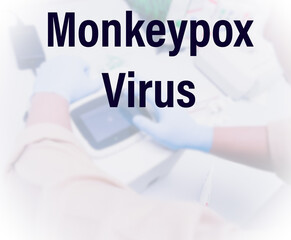 Sticker - Monkey pox virus (MPXV) is an enveloped double-stranded DNA virus of the Orthopoxvirus genus in the Poxviridae family.