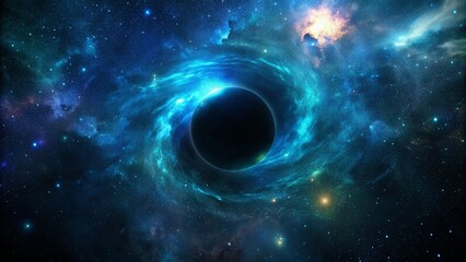 Wall Mural - spiral galaxy in space