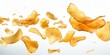 © Nice Seven - Crispy Potato Chips Floating in Air