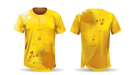 t shirt isolated on white background