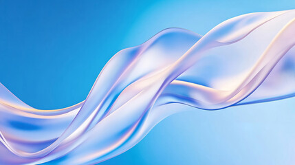 Wall Mural - gradient background in blue and pink, motion blur, dynamic waves and shapes, new trendy concept background