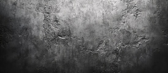 Wall Mural - Grey textured wall with dark edges. with copy space image. Place for adding text or design