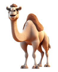 Sticker - PNG Camel cartoon mammal animal.