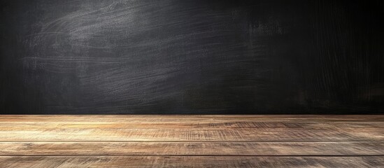 Poster - blackboard write beginning. with copy space image. Place for adding text or design