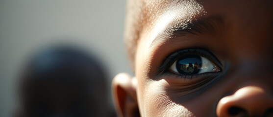 Sticker - Closeup of a Child's Eye