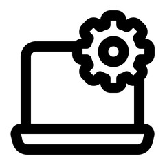 development icon for illustration