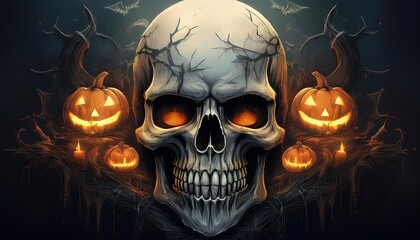 halloween skull