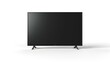 © ORG - Simulation of a modern large black TV. White background.