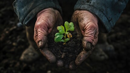 Hands Holding a New Life