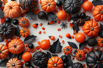 Wall Mural - Vibrant Halloween character design