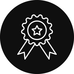 Sticker - Award Vector Icon Design