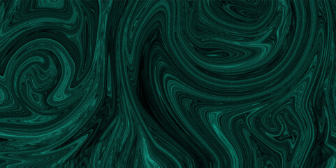 Aufkleber - Illustration of liquid acrylic resin Luxurious dark green liquid marble surface design. fluid abstract background, dark indigo, art, behance. Vibrant abstract digital paint designs background.	
