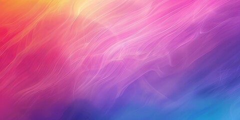 Canvas Print - vibrant and smooth gradient background